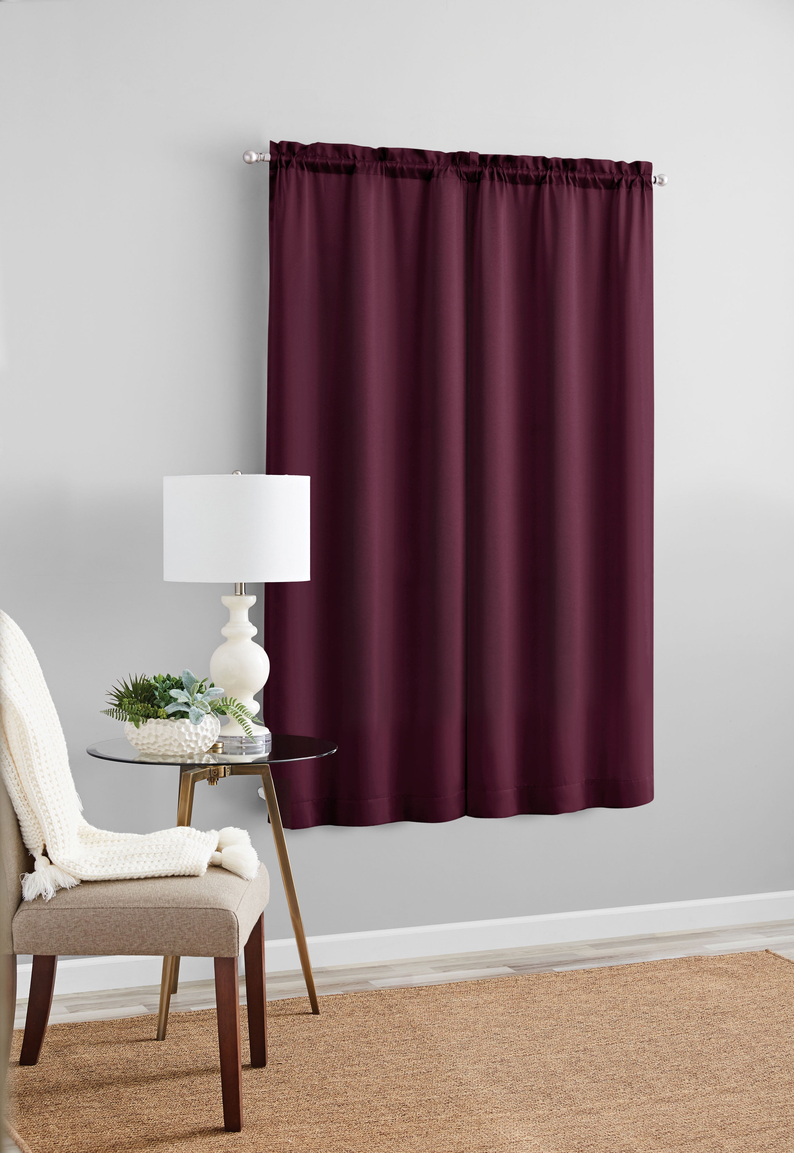 MESHELLY Rustic Wine Curtains 29W x 63H Inch Rod Pocket Farmhouse Glasses  of Red Wine Grapes on Wood…See more MESHELLY Rustic Wine Curtains 29W x 63H