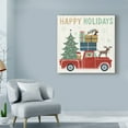 thumbnail image 3 of Trademark Fine Art 'Holiday on Wheels III' Canvas Art by Michael Mullan, 3 of 3