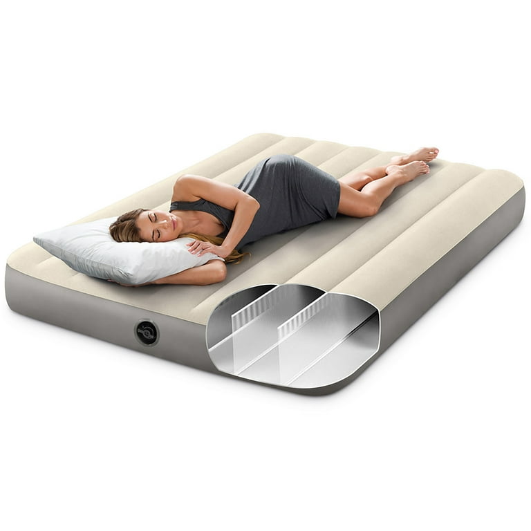 Intex Dura-Beam Standard Series Full Size Air Mattress with Built