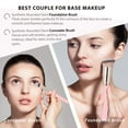 Makeup Brushes Dpolla Pro Foundation Brush and Flawless Brush Perfect