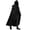 Black, variant on ZGRBOU Unisex Medieval Hooded Cape Cloak Renaissance Costuems Halloween Cosplay Knight Tunic Gothic Witch Party Cape