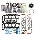 thumbnail image 2 of SCITOO Timing Chain Kit for Dodge for Ram 1500 for Jeep Commander Grand for Cherokee for Mitsubishi 4.7L 2004-2007 Head Gasket Set Water Pump, 2 of 5