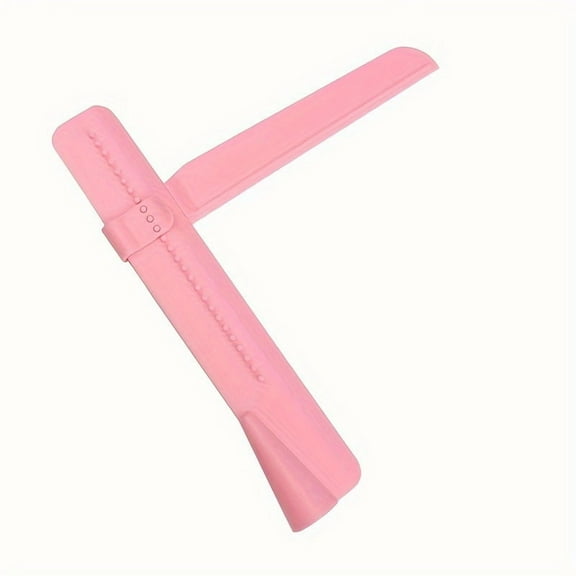 9.2" x 8" Cake Scraper – Adjustable Pink Smoother for DIY Buttercream, Fondant & Ganache
