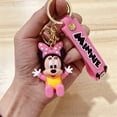 thumbnail image 4 of Disney-llaveros de Mickey Mouse para niño y niña, llaveros de dibujos animados bonitos, llavero Kawaii de Minnie, modelo de juguete para niños, regalo para niños, 4 of 4