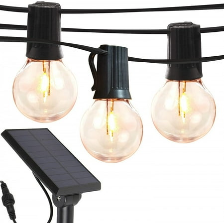 Brightech Ambience Solar G5 Thin Wire Outdoor String Lights in Black at Nordstrom