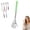 Green, variant on Telescoping Back Scratcher Extendable - Stainless Steel Skeleton Hand Claw Back Massager, Portable Telescopic Back Scratcher for Men Women, Multiple Colors, Travel Size Massage Tool (Green)