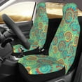 thumbnail image 3 of Haiem Colourful Tie Dye Printed Car Seat Covers Set of 2, Universal Fit Car Seat Covers,Protective Seat Covers,Comfortable Car Seat Covers, Easy Installation Seat Covers, 3 of 9