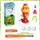 thumbnail image 3 of Juego de juguetes T-Ball con rociador de agua contra incendios, juego acuático al aire libre de verano, incluye 1 bate de béisbol y 3 pelotas, 3 of 6
