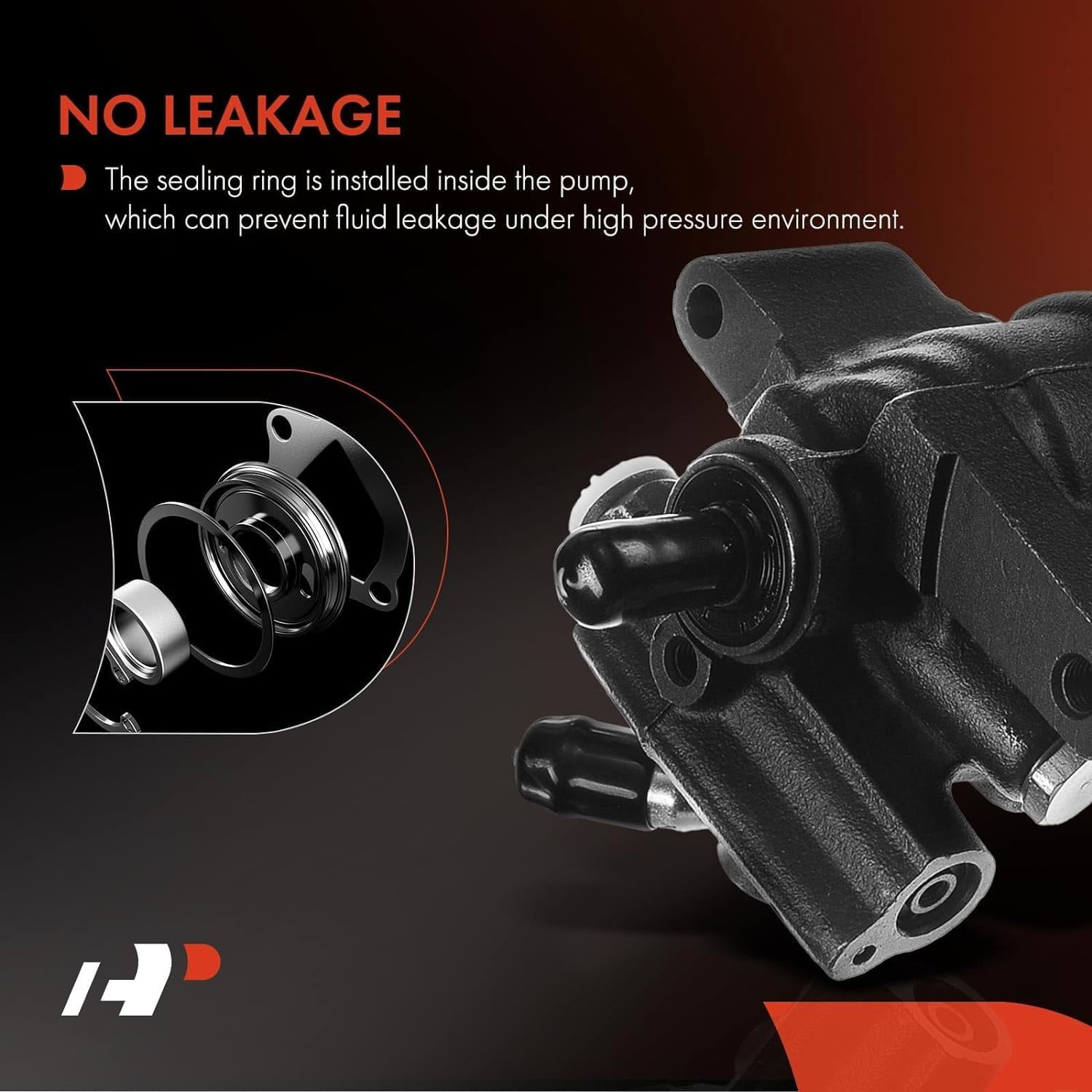 A-Premium Power Steering Pump Replacement for Toyota RAV4 1997-2000