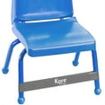 thumbnail image 3 of Kore Design Chair Fidget Silicone Kick Bands Grey 10/Pack (KD-KB0006), 3 of 4