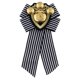 thumbnail image 2 of Broche de pajarita Fernando Vintage de aleación Unisex 4 piezas, 2 of 8