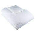White Goose Down Alternative Comforter, HypoAllergenic, Quilted Box