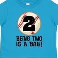 thumbnail image 4 of Inktastic 2nd Birthday Baseball 2 Year Old Boy Boys or Girls Toddler T-Shirt, 4 of 5