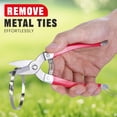 thumbnail image 4 of XUNXUNRA 13 in Red 200 lb Cable Tie Wraps 150 Piece, 4 of 9