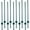 Green 51, variant on Steel Fence Posts 5 Feet 5 Pack, U-Channel Metal Garden Fence Post for Wire Fence, Corner Anchor Posts, Green Powder Coated