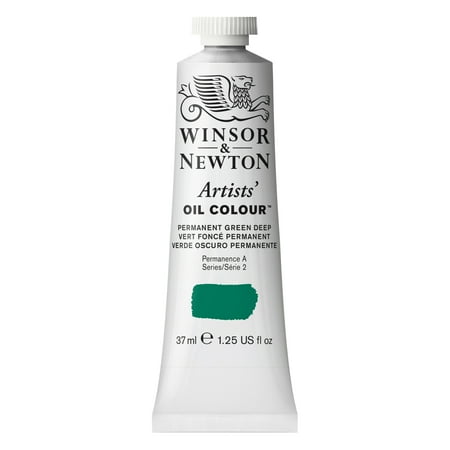 UPC: 0000050904648 | Winsor & Newton Artists  Oil Color  37ml  Permanent Green Deep