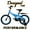 Blue, variant on Mobo Lite Bike w/Training Wheels. 16" Child Bicycle, Red