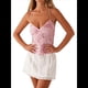 thumbnail image 2 of Camisola Sin Mangas con Cuello en V, Lentejuelas y Diamantes de Imitación Brillantes para Mujer, Top Corto de Verano con Espalda Abierta para Fiesta y Club Rosa L, 2 of 6