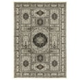 thumbnail image 4 of MDA Home Vaso Black/Cream Traditional Polypropylene Area Rug - 3'9'' x 5'9'', 4 of 5