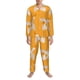 thumbnail image 3 of Fotbe Flying Ducks Pijama de Hombre con Estampado de Manga Larga, Conjunto de 2 Piezas, Ropa de Dormir Suave y Cómoda con Bolsillos-Large, 3 of 7