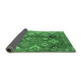 thumbnail image 2 of Ahgly Company Indoor Square Persian Emerald Green Traditional Area Rugs, 7' Square, 2 of 4