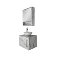 thumbnail image 3 of Mueble para Baño Completo con Lavamanos, Monomando y Botiquín con Espejo, Gabinete Moderno con Almacenamiento Amplio, Diseño Elegante y Funcional., 3 of 6