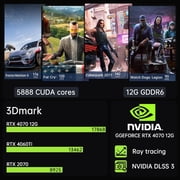 Mini Gaming PC i9-13900F with GeForce RTX4070, Mini Game Desktop Computer 32G DDR5 RAM 1T SSD, Windows 11 Pro, WiFi6E BT5.3, Optical, 1* HDMI 3* DP, 8K, Four Display for Gaming/Design