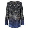 thumbnail image 5 of Pntutb, camisas informales de manga larga para mujer, jersey, túnica suelta, tops, blusa con cuello redondo y estampado navideño Pntutb Pntutb-7159, 5 of 5