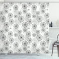 thumbnail image 1 of Ambesonne Abstract Shower Curtain, Dandelion Motif, 69"Wx84"L, Dried Rose, 1 of 3