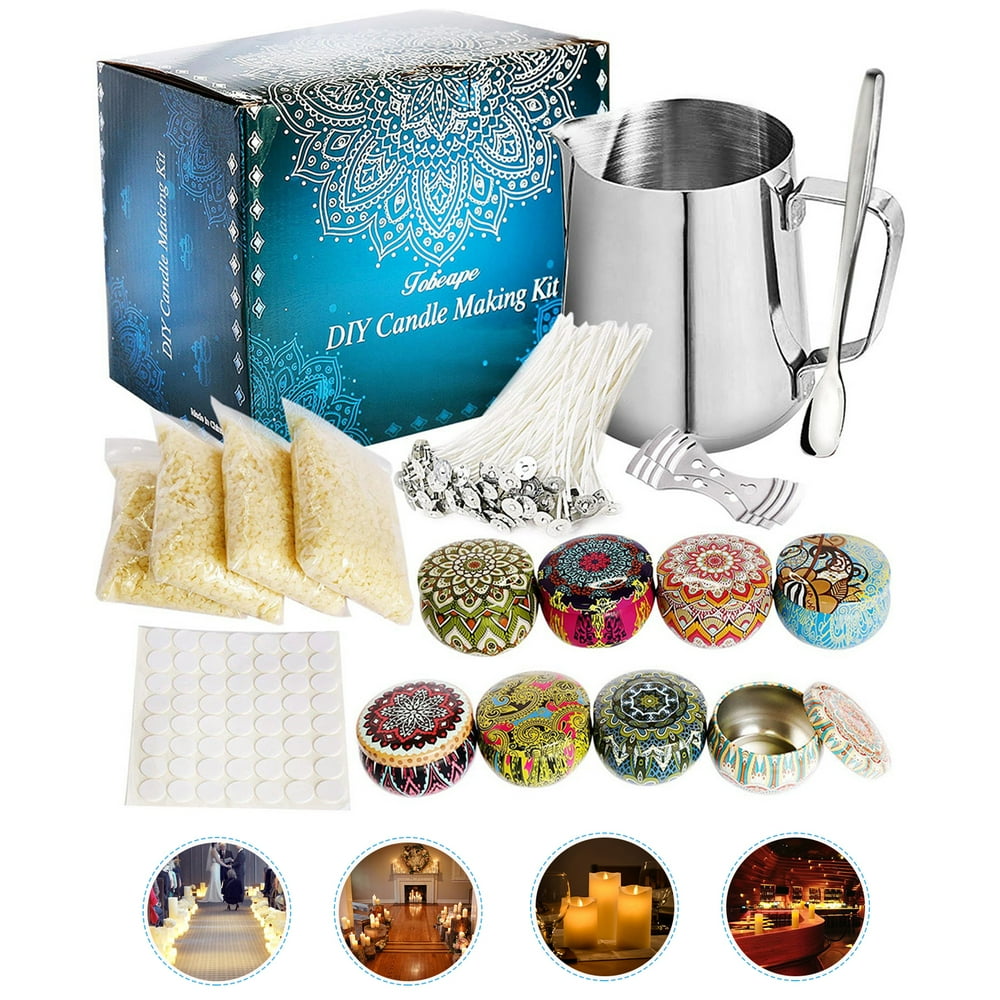 Aousthop Complete Candle Making Kit, DIY Candles Craft Tools, Candle