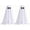 B, variant on Yardvibe Spooky Ghosts with Lights, 18.9" Halloween Decorations Scary Ghost for Indoor Party Home Table Room Kitchen and Fireplace Decor (A)