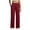 #+001Vermilion, variant on Hogleaql Dress Pants Women Trendy Straight Leg Work Trousers High Waisted Stretchy with Pockets Going Out Business Loose Pants Khaki L