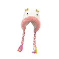 thumbnail image 1 of Women Warm Hat Ladies Bonnet Soft with Long Braid Ear Protection Funny Hat for White, 1 of 9