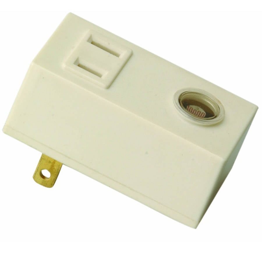 Woods 59407 Indoor Light Sensor Outlet Control
