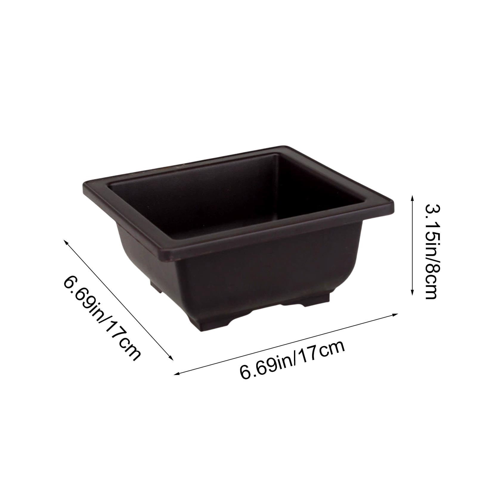 Set of Plastic Flower Pots, Modern Minimalist Planters for Home Gardening and Balcony s, Lightweight Indoor and Outdoor Plant Pots with Drainage, Versatile Decor