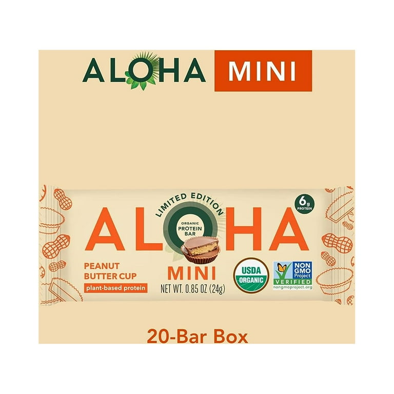 Mini Bars - Peanut Butter Chocolate Chip – ALOHA