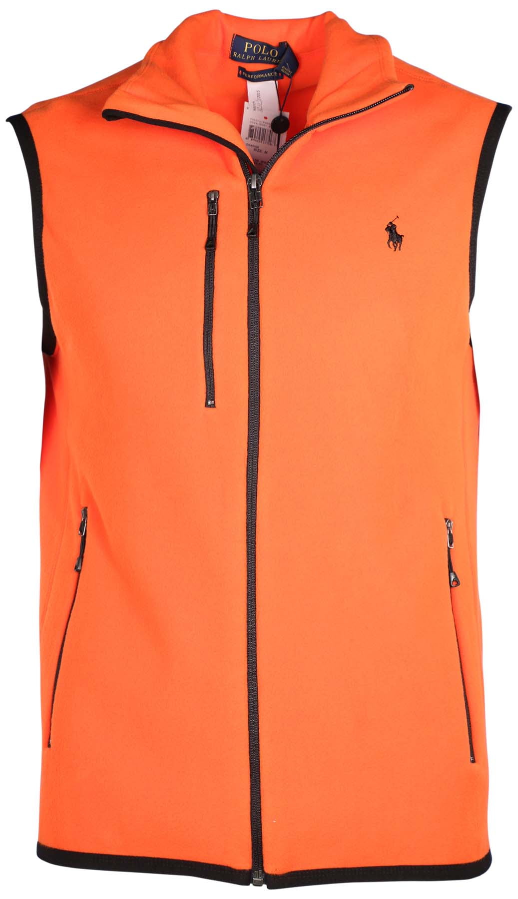 Polo Ralph Lauren Men's Micro Fleece Mock Neck Vest 