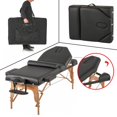 thumbnail image 5 of Professiona 4" Pad Portable Reiki Portable Massage Table W/ 77" Long Solid Bedframe, 5 of 6