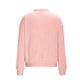thumbnail image 5 of Ailaofu Womens Tops Trendy Dressy Casual Long Sleeve Crewneck Basic T Shirts Solid Loose Textured Blouses Outfits, 5 of 6