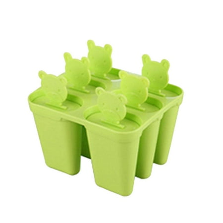 

Cartoon Bear Popsicle Ice Cream Mold Diy Homemade Popsicle Mold Cube G7 Hot F5M0