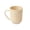Beige, variant on Multipurpose Plastic Drinking Cup with Ergonomic Handle and Textured Grip for Daily Use and Oral Care, Easy to Clean and Hygienic