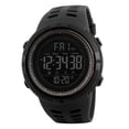 thumbnail image 4 of Maoww 1251 Mens Digital Sports Watch Waterproof Stopwatch Countdown Black Coffee, 4 of 5