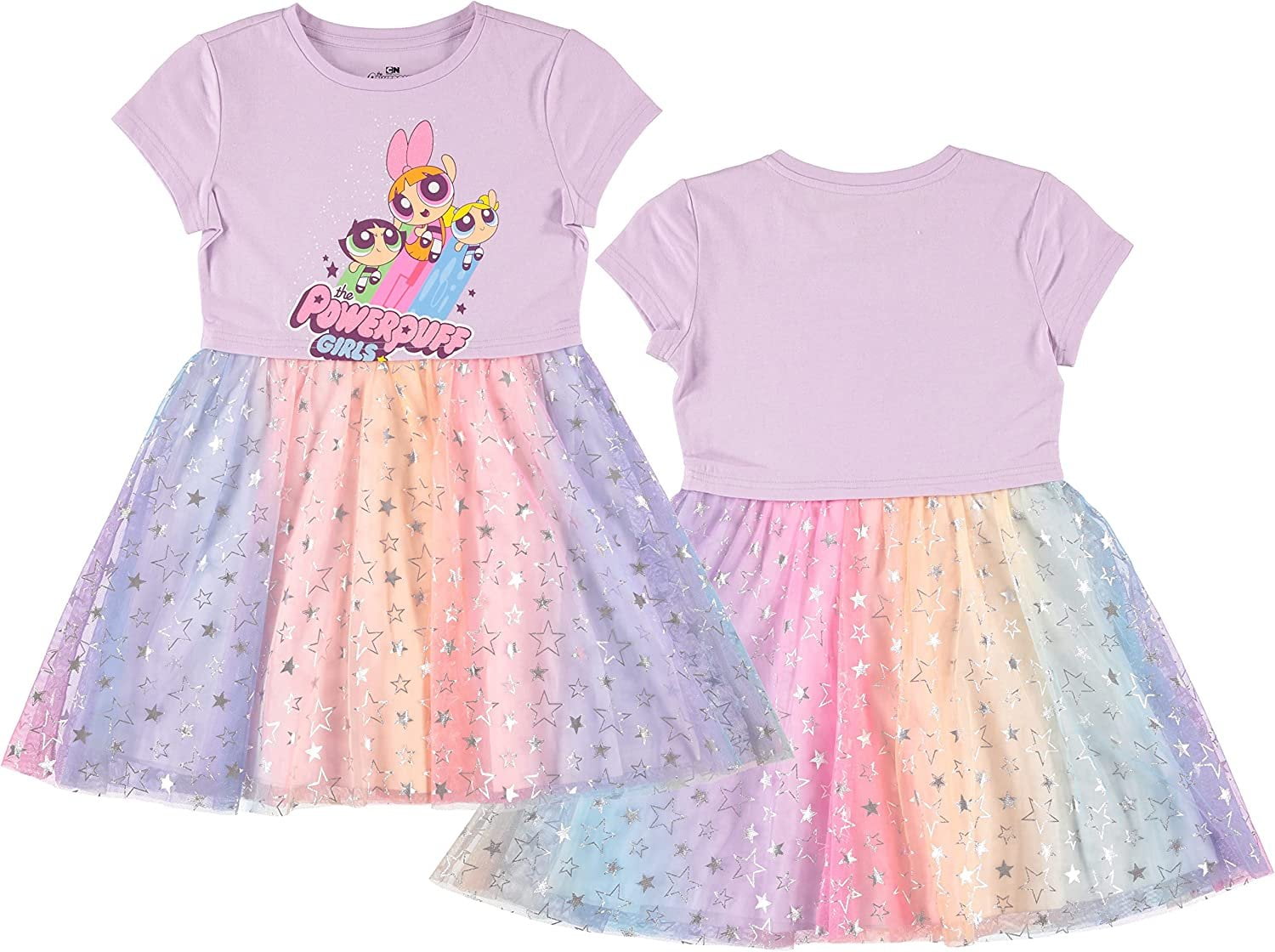 Powerpuff Girls Dress with Tulle Skirt- Powerpuff Tutu Dress - Sizes XS ...