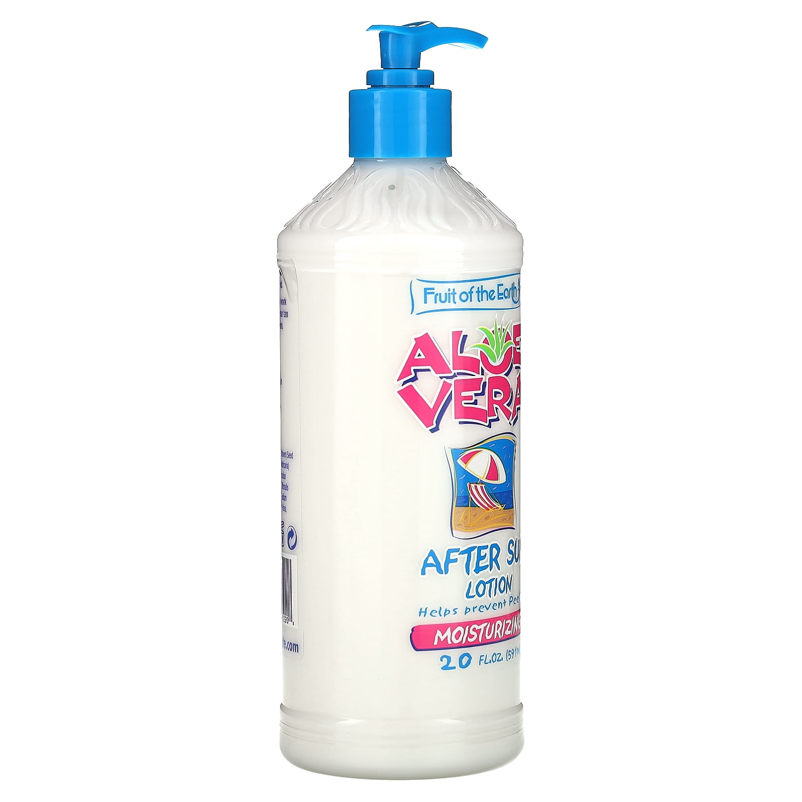 Fruit of the Earth Aloe Vera Skin Care Treatment, After Sun Lotion, 20 fl  oz - Walmart.com