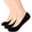 3 Pairs (Black), variant on No Show Socks Womens, Ultra Low Cut Liners Non Slip Footies for Flats Hidden Invisible Boat Summer 3 to 8 Pairs