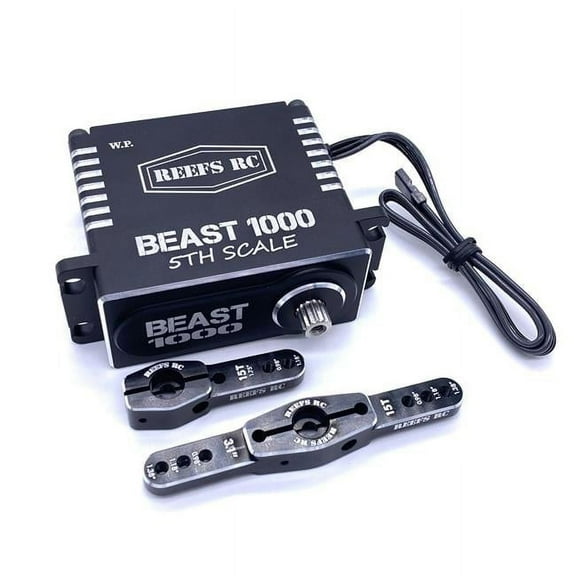 REEFS RC 1/5th Servo BEAST 1000 w/ Aluminum Horns SEHREEFS102 Servos