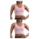 thumbnail image 1 of Sonducket Mujer Yoga Camisola Verano Color sólido Niñas Chalecos Sujetador Chaleco Top Ropa deportiva Accesorio Camisas deportivas Light puple M Púrpura claro METRO 2piezas Sonducket CBP302001, 1 of 6