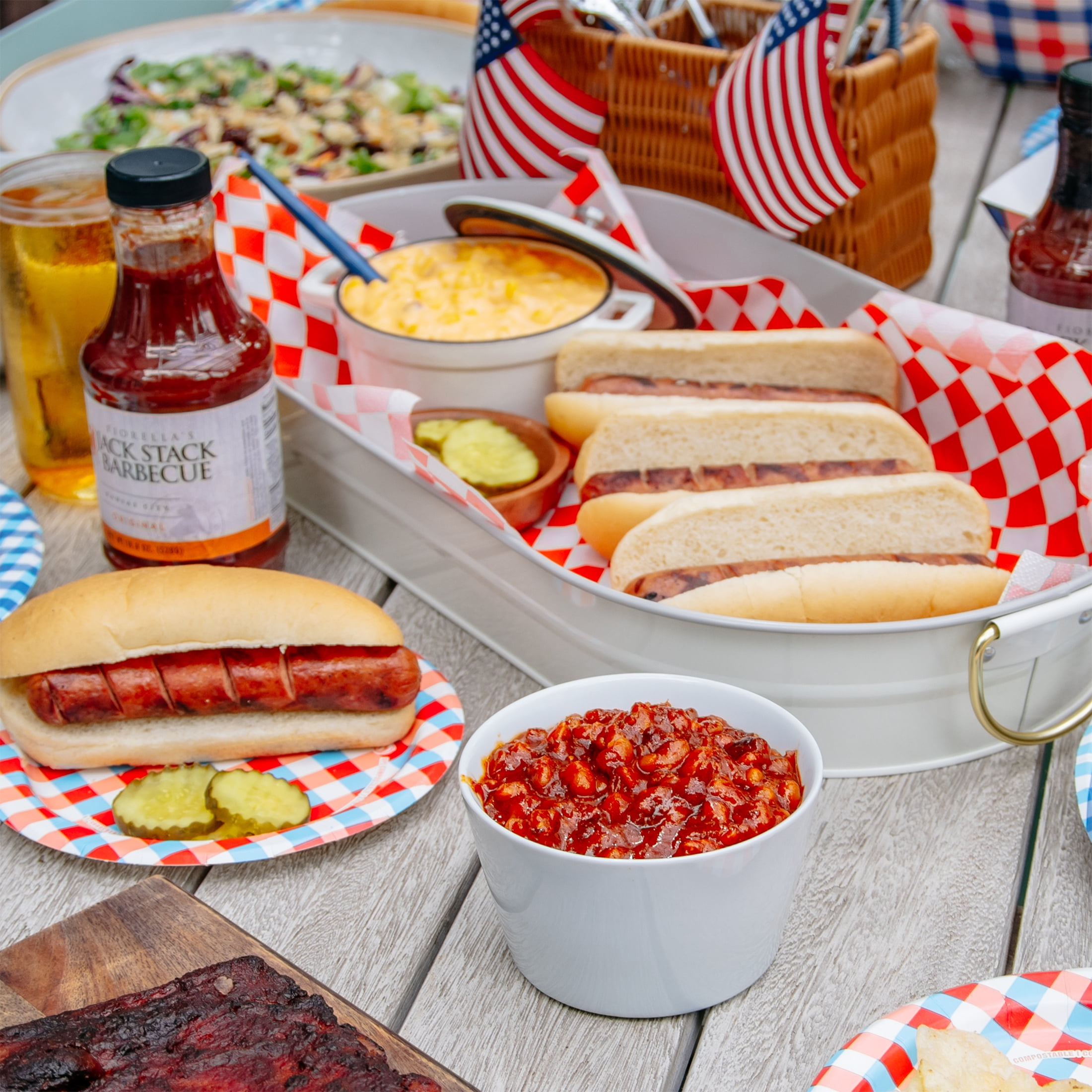 Fiorella's Jack Stack Barbecue Beans with Hickory BBQ Beef