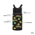 thumbnail image 2 of Botella de agua simple y moderna para adolescentes mutantes Ninja Turtles para niños, 2 of 9