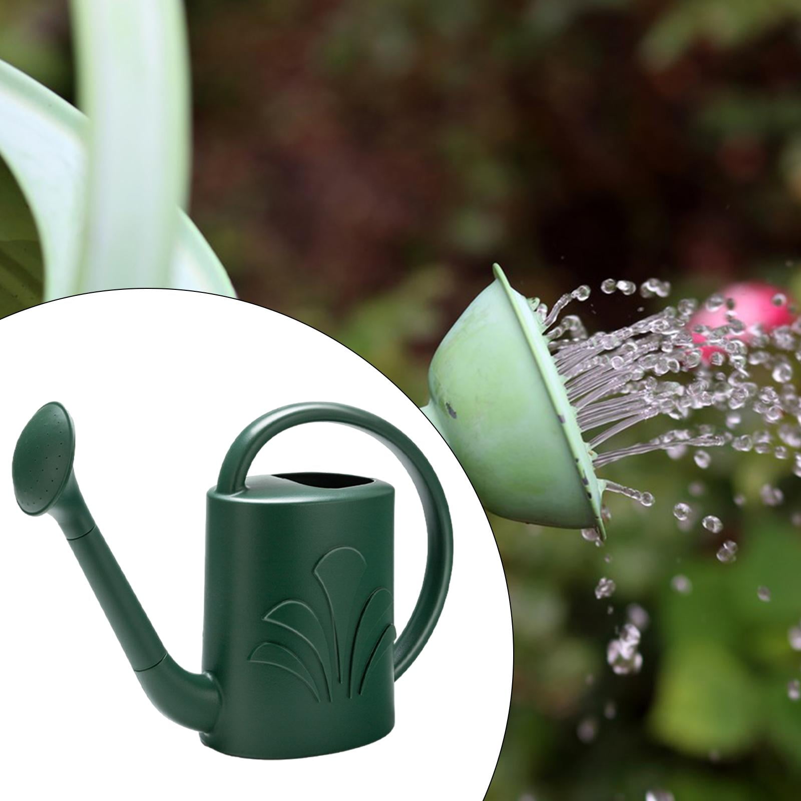 Gazechimp 4L Garden Watering Can Backyard with Sprinkler Head Watering Pot Dark Green